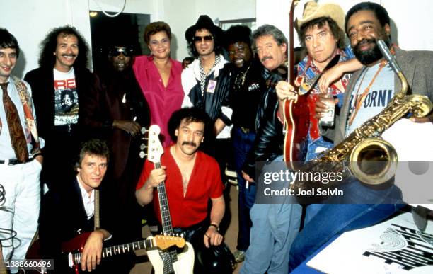 Bassist Andy Kulberg , guitarist Carlos Santana, blues singer, songwriter, and guitarist John Lee Hooker , singer Etta James , songwriter Al Kooper,...