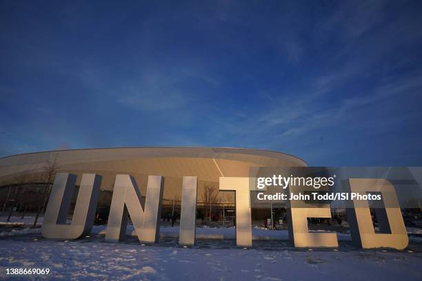 Before a game between Honduras and USMNT at Allianz Field on February 2, 2022 in St. Paul, Minnesota.