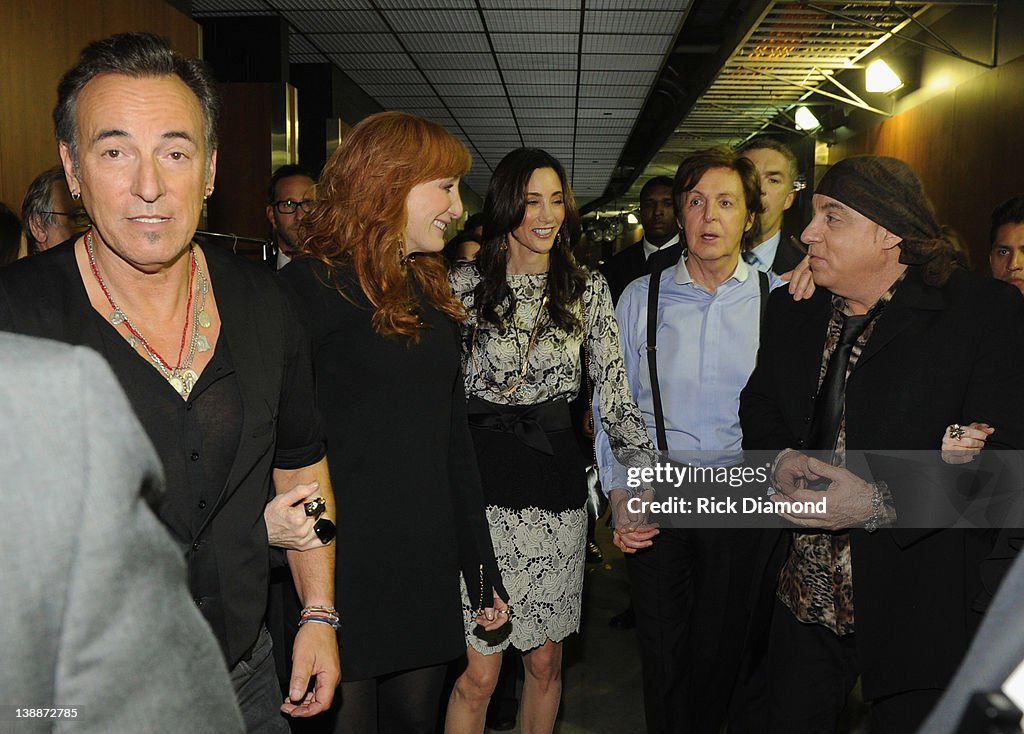 The 54th Annual GRAMMY Awards - Backstage And Audience