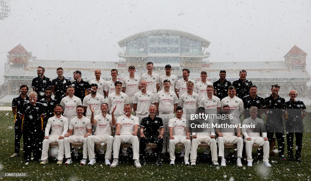 Nottinghamshire CCC Photocall