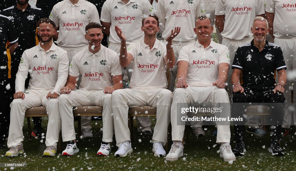 Nottinghamshire CCC Photocall