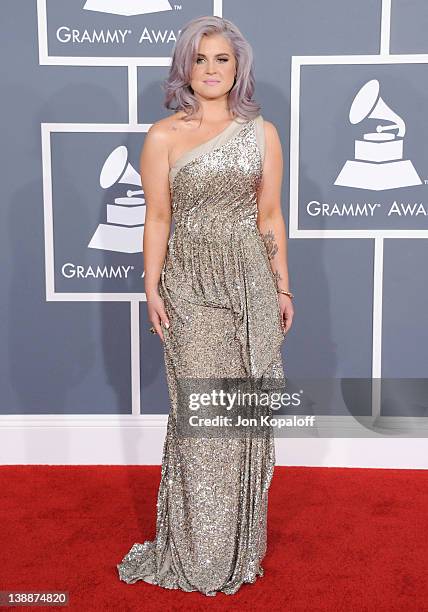 Personality Kelly Osbourne arrives at 54th Annual GRAMMY Awards held the at Staples Center on February 12, 2012 in Los Angeles, California.