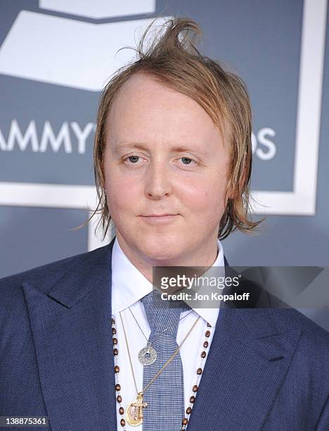 Singer James McCartney arrives at 54th Annual GRAMMY Awards held the at Staples Center on February 12, 2012 in Los Angeles, California.