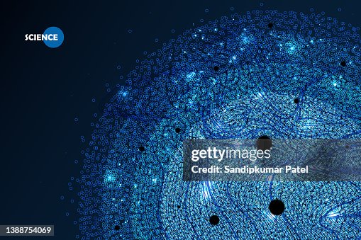Science Particles transition wave vector background. Science Particles transition wave vector background.