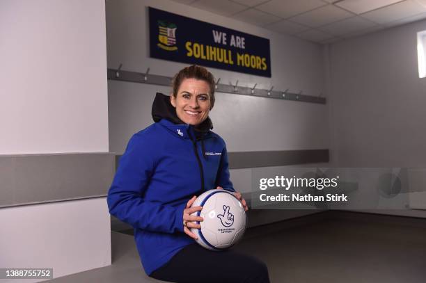 The National Lottery Football Weekends Ambassador, Karen Carney visits Solihull Moors FC to see how National Lottery players' support is helping them...