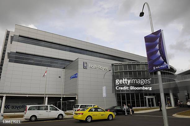 Rolls-Royce Holdings Plc's new facility stands in Singapore, on Monday, Feb. 13, 2012. Rolls-Royce plans to build 250 Trent engines a year in...