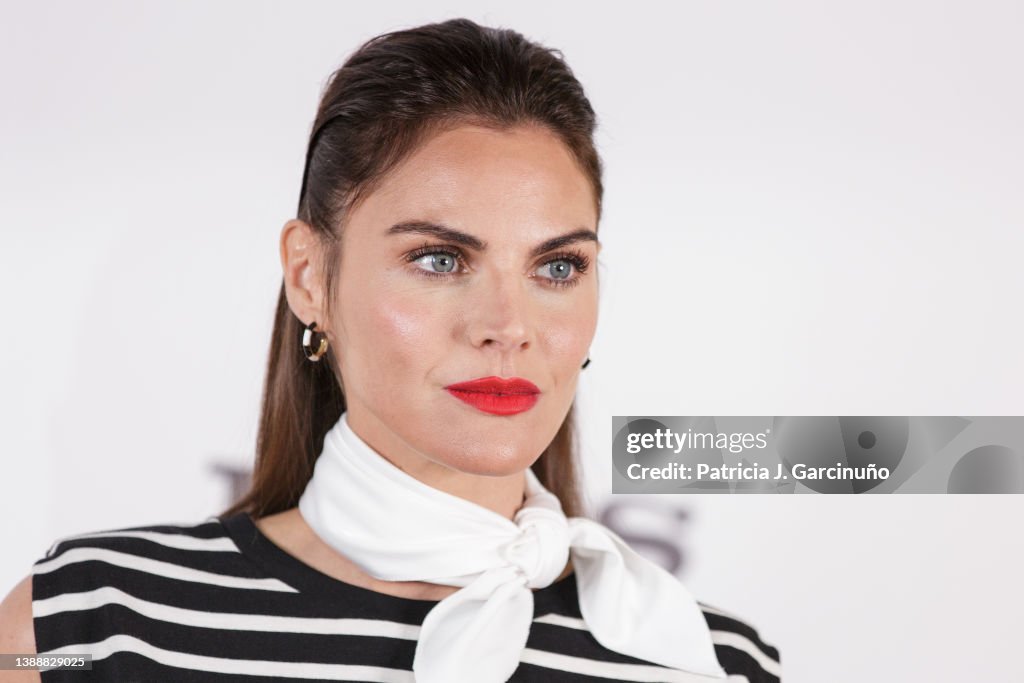 Amaia Salamanca attends the IKKS Store opening on March 31, 2022 in