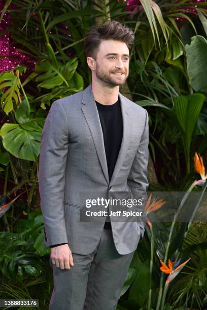 Daniel Radcliffe attends the UK Special Screening of "The Lost City" at Cineworld Leicester Square on March 31, 2022 in London, England.