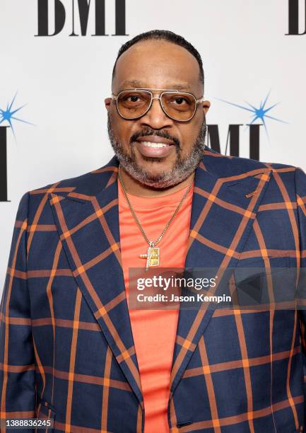 Marvin Sapp attends BMI's 2022 Trailblazers of Gospel Music Awards on March 31, 2022 in Nashville, Tennessee.