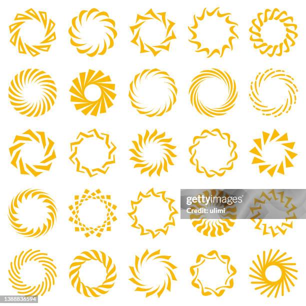 circle design elements - bead stock illustrations