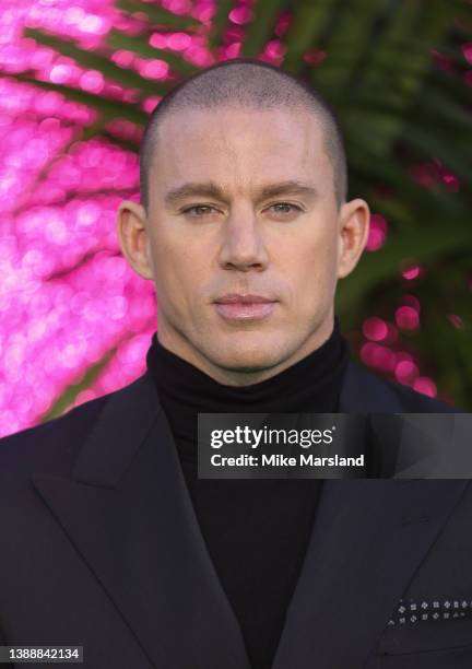 Channing Tatum attends "The Lost City" UK Screening on March 31, 2022 in London, England.