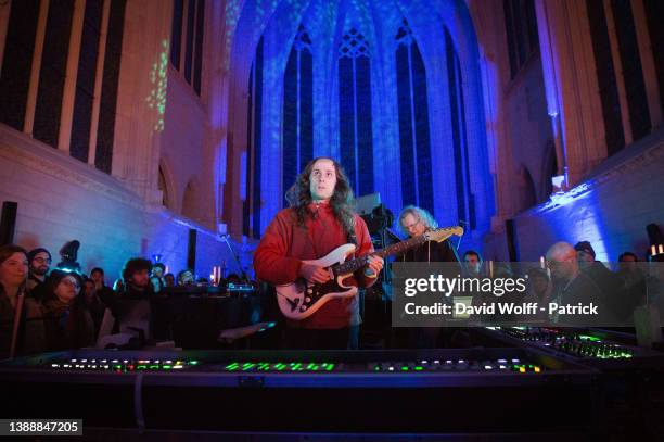 Jacques performs at la Chapelle Royale du Chateau de Vincennes on March 31, 2022 at Vincennes, France.