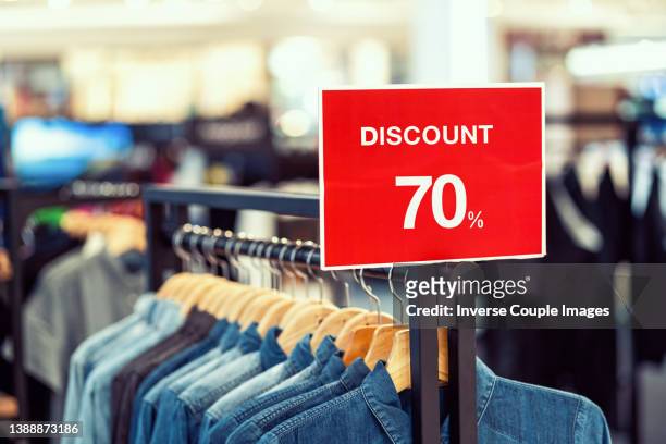 discount 70% mockup - discount store stock pictures, royalty-free photos & images