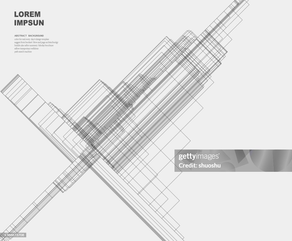 Rectangle Line Features Geometric Minimalism Rectangle Line Structure Pattern Background High ...