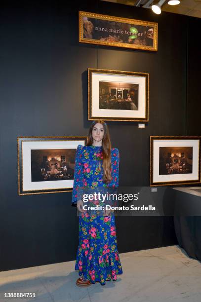 Anna Marie Tendler attends The Other Art Fair Los Angeles Presented by Saatchi Art in partnership with BOMBAY SAPPHIRE on March 31, 2022 in Los...