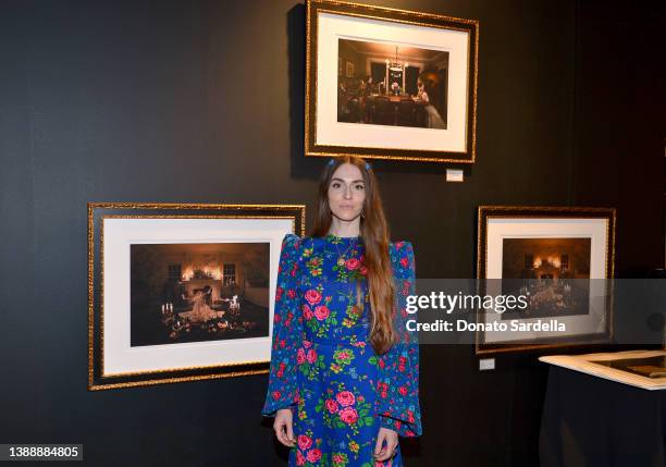 Anna Marie Tendler attends The Other Art Fair Los Angeles Presented by Saatchi Art in partnership with BOMBAY SAPPHIRE on March 31, 2022 in Los...