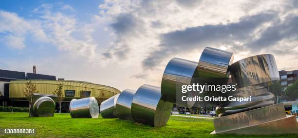 プラート、現代美術センタールイジペッチ - トスカーナ - 雲 造形 ストックフォトと画像