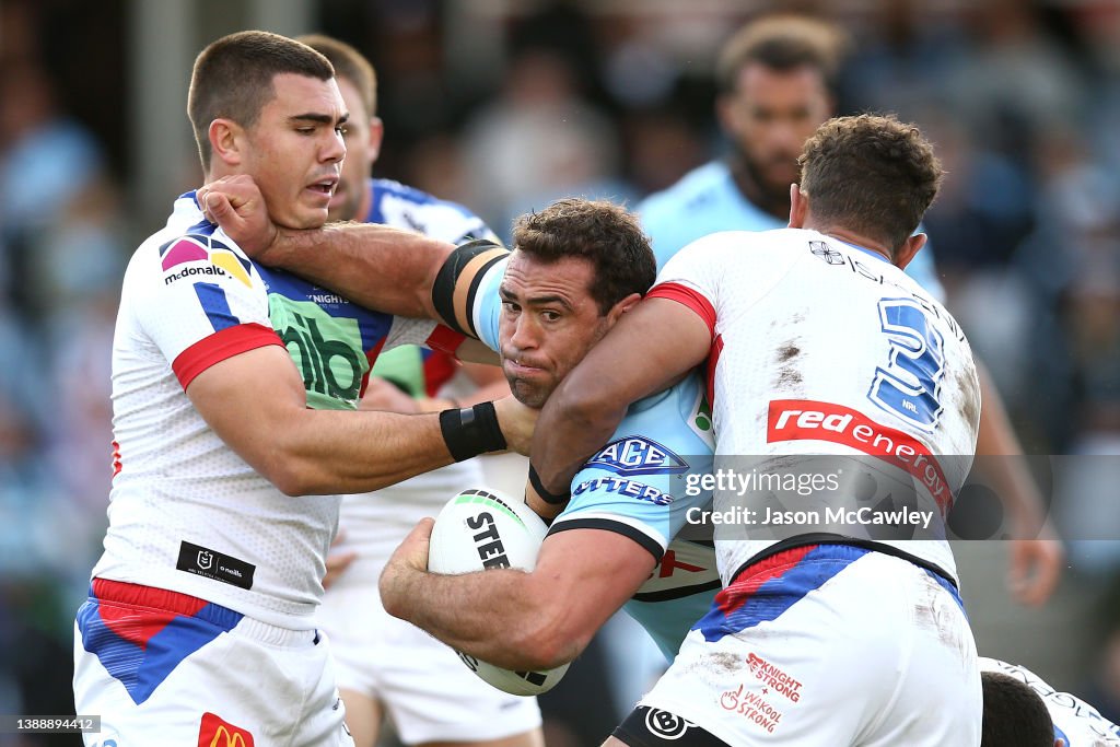 NRL Rd 4 - Sharks v Knights