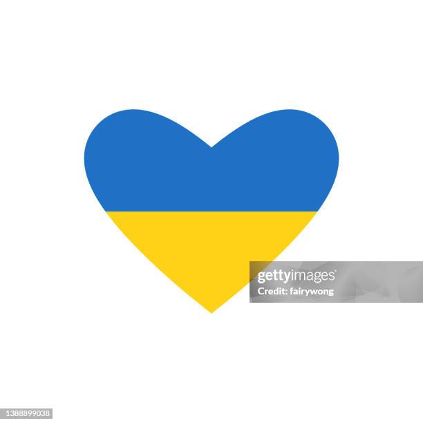 Love Ukraine, Foto de stock