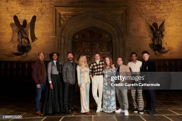 Mads Mikkelsen, Jessica Williams, Jude Law, Alison Sudol, Eddie Redmayne, Victoria Yeates, Dan Fogler, William Nandylam and Richard Coyle attend a...