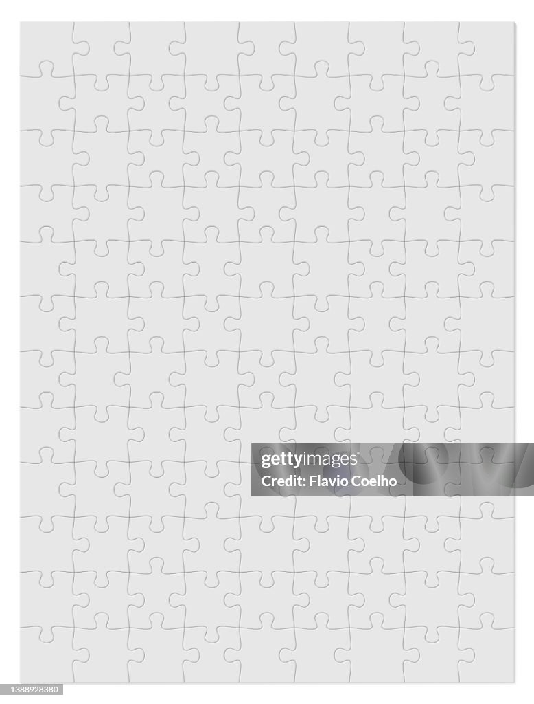 White jigsaw puzzle