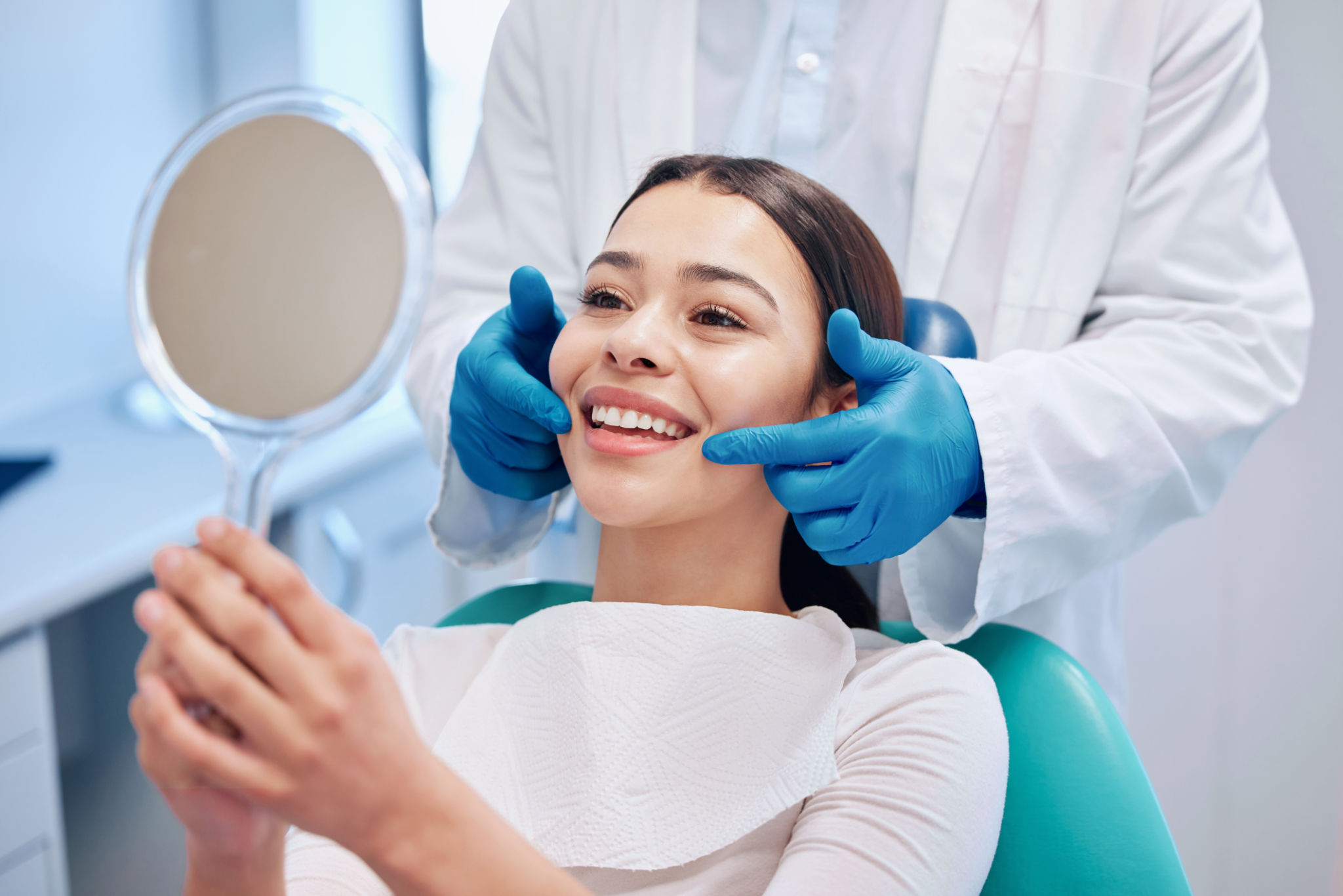 smiling dentist