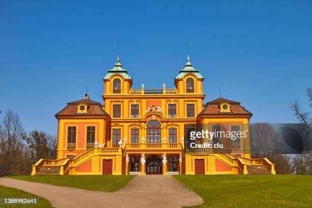 favorite palace, ludwigsburg - ludwigsburgo stock pictures, royalty-free photos & images