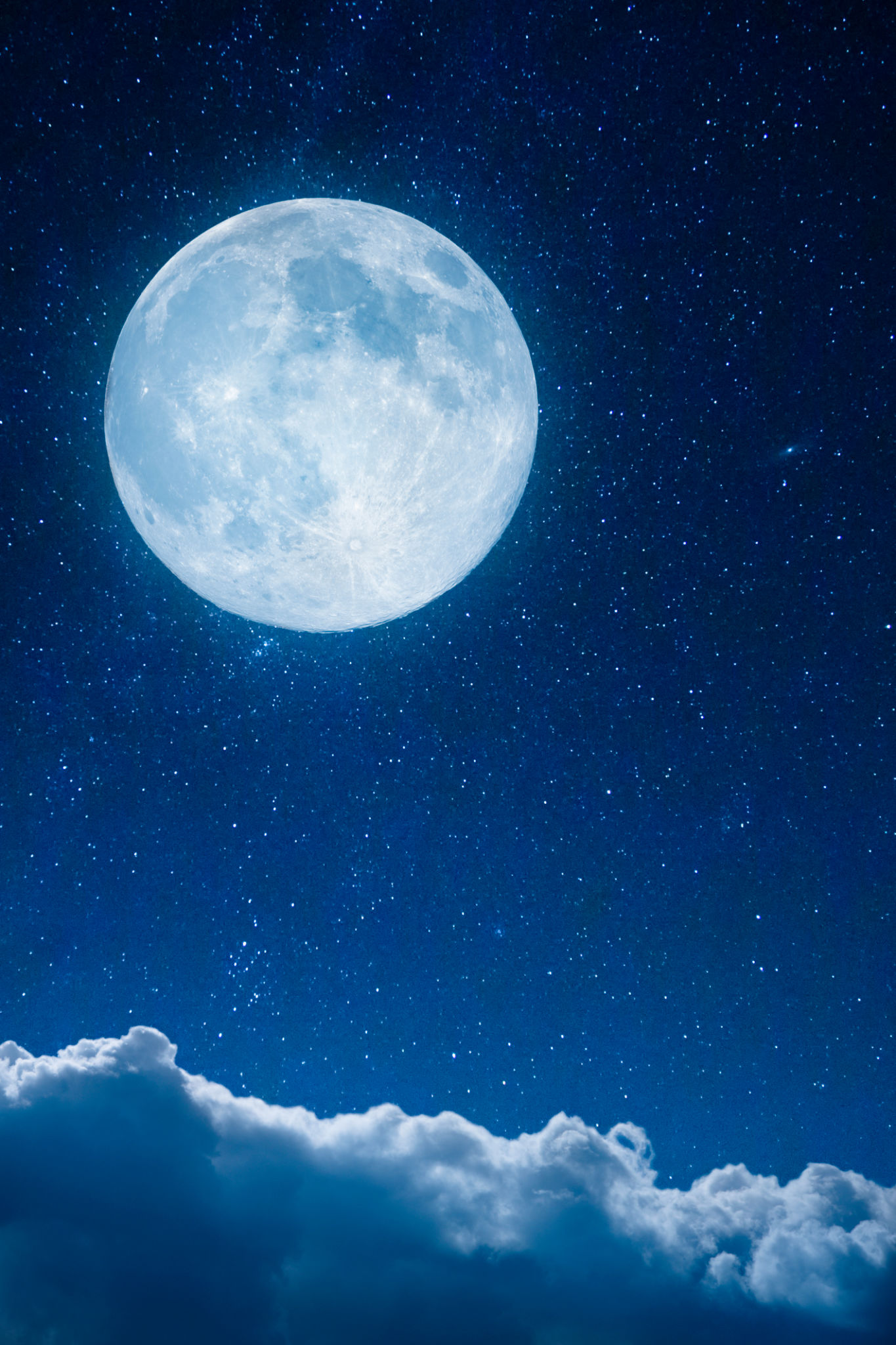 moon night sky