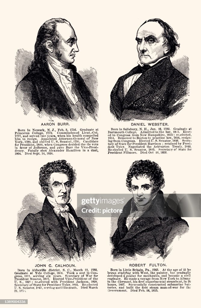 4 GREAT AMERICAN LEADERS (XXXL mit vielen Details)