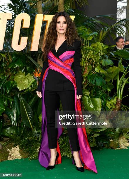 Sandra Bullock attends the UK Special Screening of "The Lost City" at Cineworld Leicester Square on March 31, 2022 in London, England.