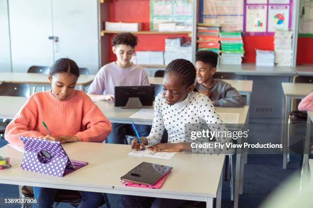 Student Class Assignment Elementary School Assembly Photos and Premium High Res Pictures - Getty ...