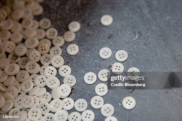 Button Manufacturing 17 General Views Of Wood Buttons Manufacturing Stock Photos, High-Res ...