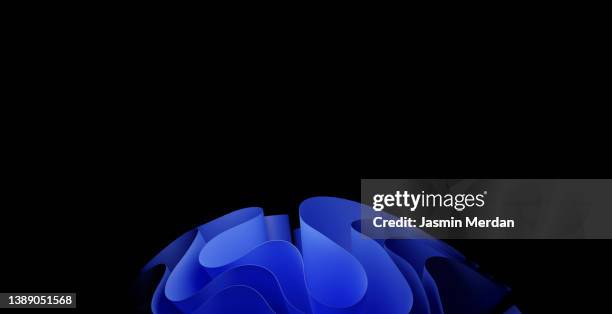 perfect blue background for your screen wallpaper - screen saver stock-fotos und bilder