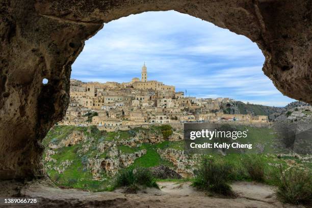 sassi di matera, italy - região da basilicata imagens e fotografias de stock