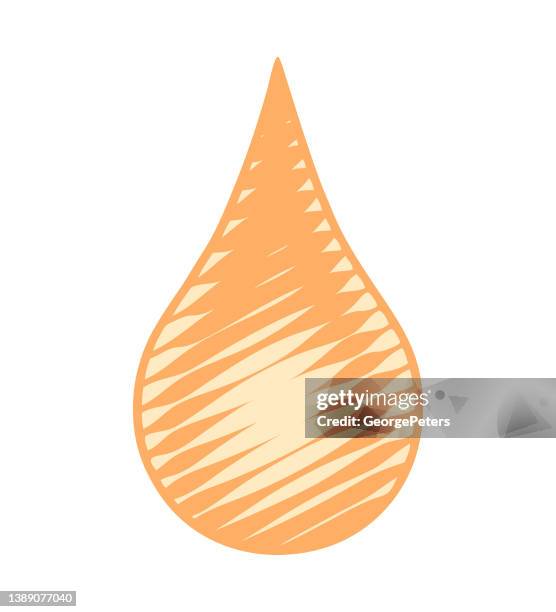 oil drop - olive oil white background stock illustrations