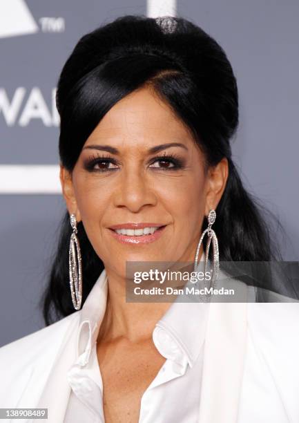 Sheila E arrives at the 54th Annual GRAMMY Awards held at the Staples Center on February 12, 2012 in Los Angeles, California.