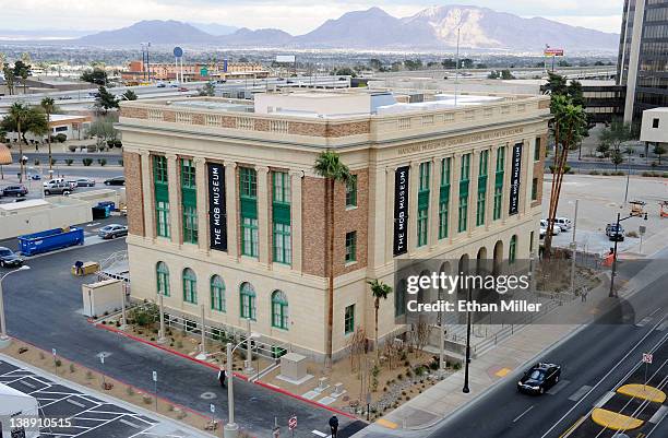 General view of The Mob Museum February 13, 2012 in Las Vegas, Nevada. The museum, also known as the National Museum of Organized Crime and Law...