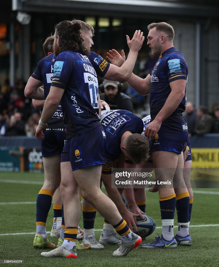 Worcester Warriors v Newcastle Falcons - Gallagher Premiership Rugby