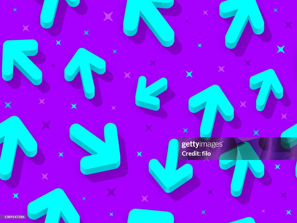 Direction Pattern Background Seamless Arrow Direction Pointing Modern Background Pattern High-Res ...