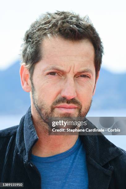 Frédéric Diefenthal attends the "Ici Tout Commence" photocall during the 5th Canneseries Festival on April 02, 2022 in Cannes, France.