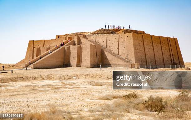 ziggurat of ur - 伊拉克 個照片及圖片檔