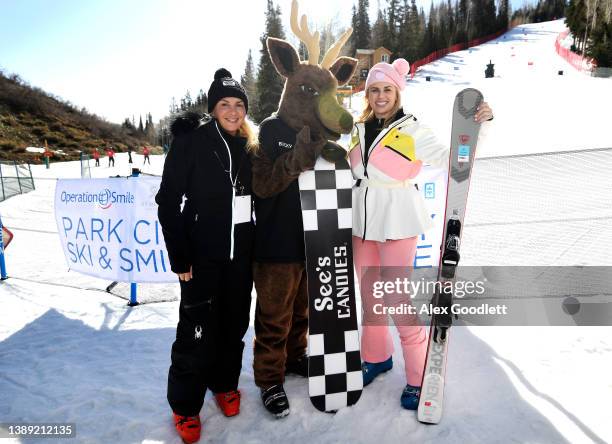 Rebel Wilson and Ramona Agruma attend Operation Smile's 10th Annual Park City Ski Challenge Presented By The St. Regis Deer Valley & Deer Valley...