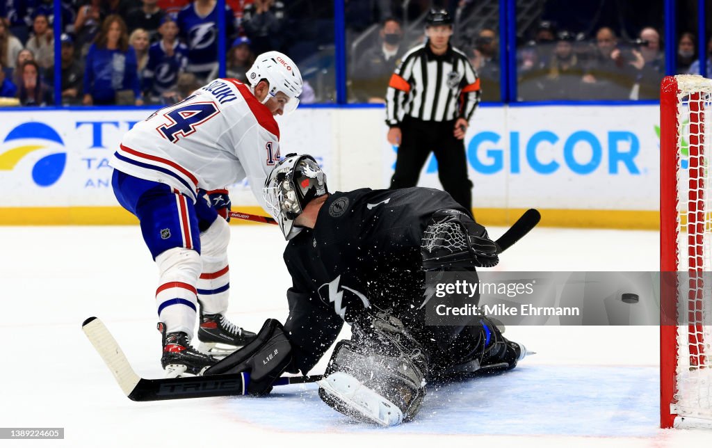 Montreal Canadiens v Tampa Bay Lightning