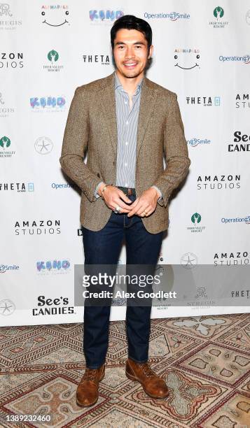 Henry Golding attends Operation Smile's 10th Annual Park City Ski Challenge Presented By The St. Regis Deer Valley & Deer Valley Resort at The St....
