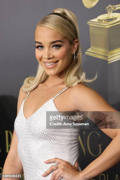 Jasmine Sanders attends the Recording Academy Honors presented by The Black Music Collective during the 64th Annual GRAMMY Awards on April 02, 2022...