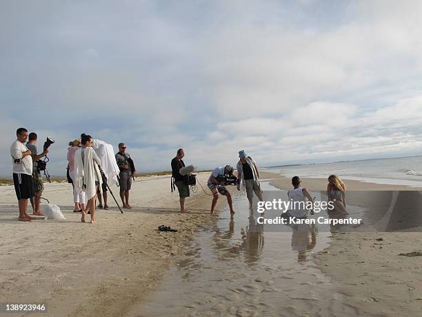 Swimsuit Issue 2012: Behind the scenes of the 2012 Sports Illustrated Swimsuit issue photographed on October 11, 2011 in Apalachicola, Florida....