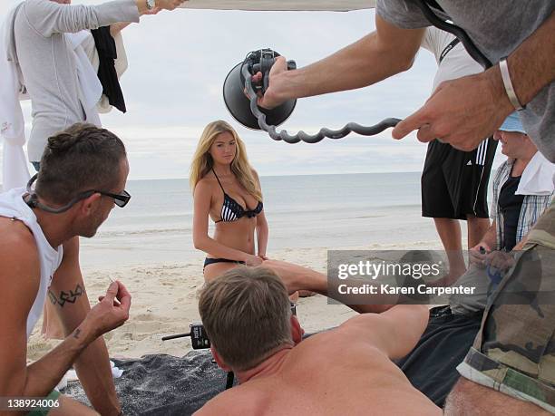 Swimsuit Issue 2012: Behind the scenes of the 2012 Sports Illustrated Swimsuit issue photographed on October 11, 2011 in Apalachicola, Florida....