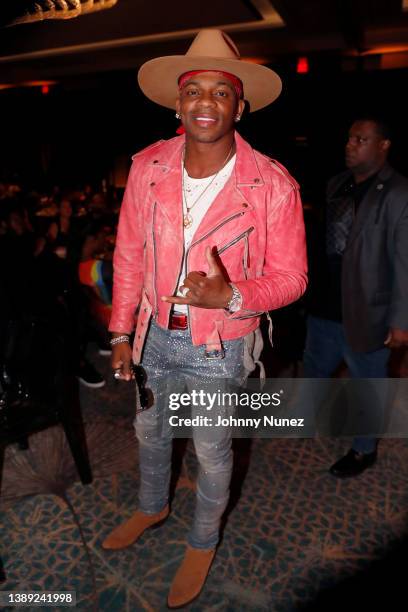 Jimmie Allen attends the Recording Academy Honors presented by The Black Music Collective during the 64th Annual GRAMMY Awards on April 02, 2022 in...