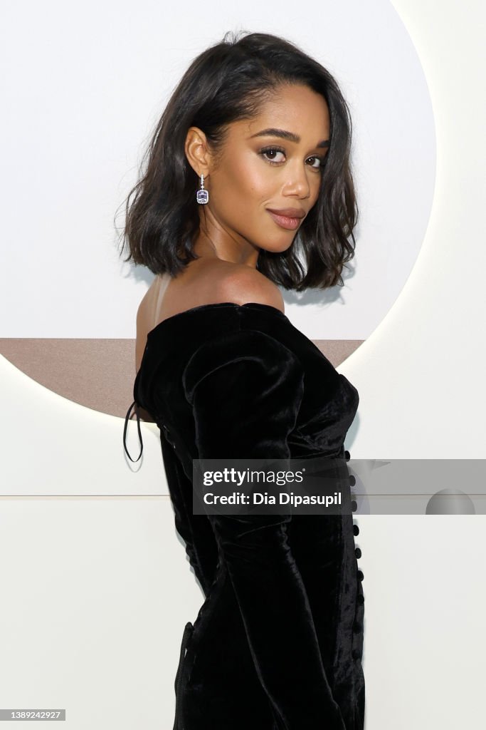 Laura Harrier attends The Fifteen Percent Pledge Benefit Gala at New