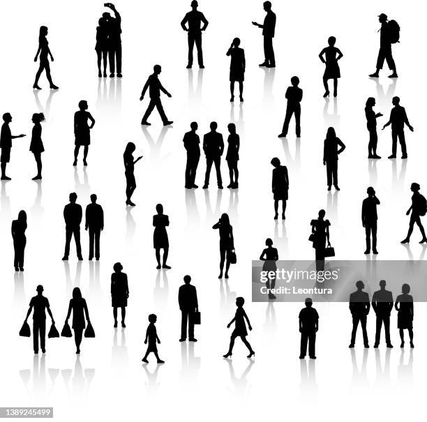 people - small stock illustrations stock illustrations